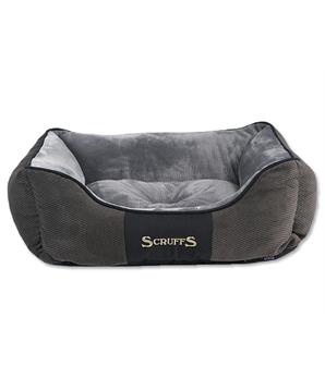 Levně Pelíšek SCRUFFS Chester Box Bed šedý M