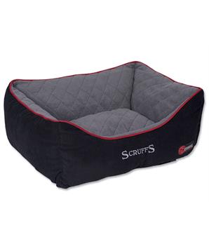 Pelíšek SCRUFFS Thermal Box Bed černý