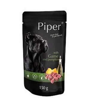 PIPER se zvěřinou a dýní, kapsička pro psy 150 g