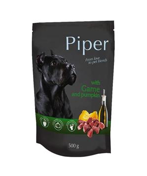 Levně PIPER se zvěřinou a dýní, kapsička pro psy 500g