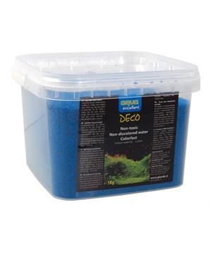 Levně Písek AQUA EXCELLENT modrý 1 kg - 1,6-2,2 mm