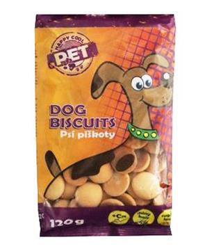 Piškoty Happy Cool Pet s vápníkem pro psy 120g
