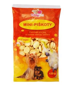 Levně Piškoty TOBBY pro psy MINI 120g