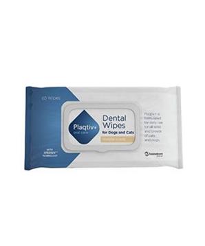 Levně Plaqtiv+ Oral care Dentální ubrousky 60ks