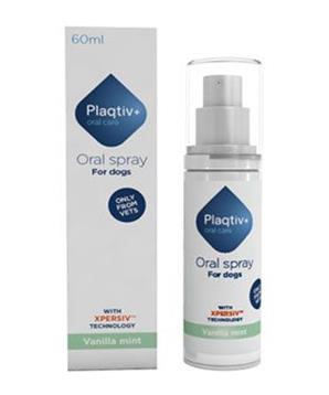 Levně Plaqtiv+ Oral care Ústní sprej vanilla/mint 60ml