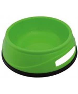 Levně Plastová HEAVY miska s gumovým okrajem čerevná 0,3 l/ 12 cm