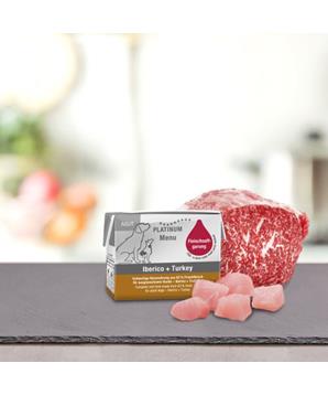Paštika Platinum Natural Menu Iberico + Turkey