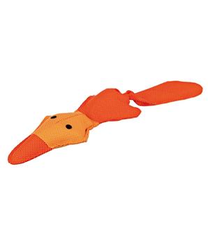 Levně Plovoucí oranžová kačena se zvukem 50 cm