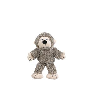 Plyšová opička se zvukem, šedá