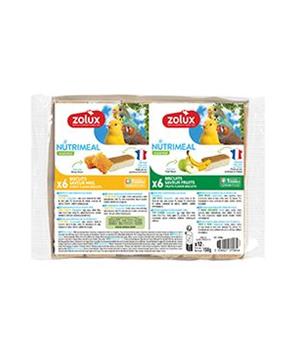 Levně Poch. NUTRIMEAL Cookies exoti med,ovoce 2x6ks Zolux 2 x 6ks