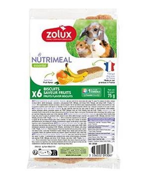 Poch. NUTRIMEAL Cookies hlodavci pomer.banán 6ks