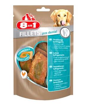 Pochoutka 8in1 Fillets pro dental (svěží dech)