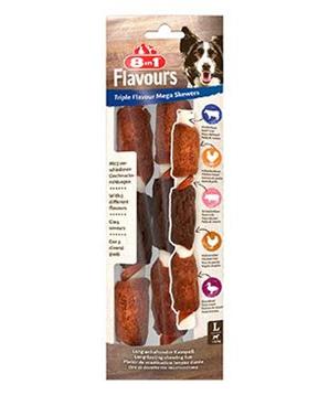 Levně Pochoutka 8in1 Triple Flavour Mega Skewers 160g