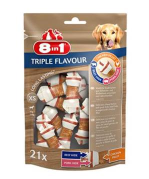 Levně Pochoutka 8in1 Triple Flavour XS/21 ks