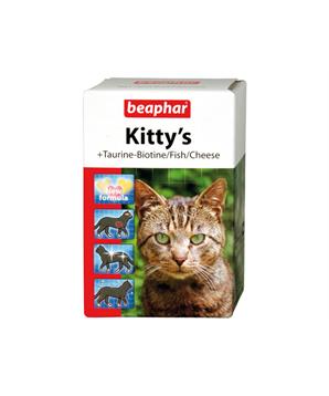 Levně Pochoutka BEAPHAR Kittys Mix 180 tbl.