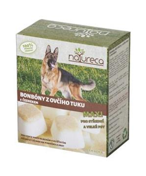 Levně Pochoutka Bonbóny z ovčího tuku s česnekem Maxi 250 g