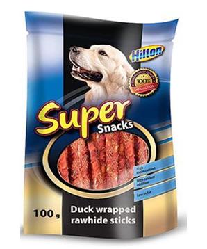 Pochoutka Buvolí tyčinka obalená kachním masem 