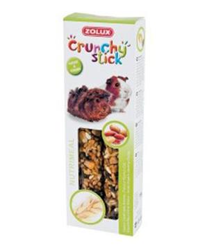 Levně Pochoutka CRUNCHY STICK arašídy/oves pro morče Zolux 1 ks