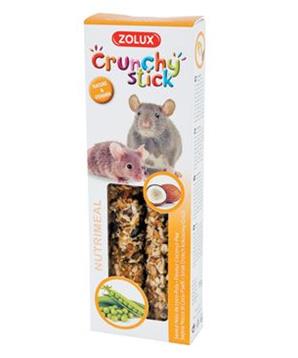 Pochoutka CRUNCHY STICK kokos/hrách pro myši Zolux
