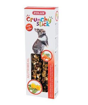 Levně Pochoutka CRUNCHY STICK mrkev/pamp pro králíky Zolux 1 ks