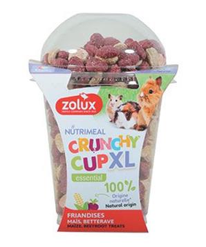 Levně Pochoutka CRUNCHYCUP XL č.řepa/kukuřice 220 g