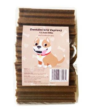 Pochoutka Dentální kříž Vepřový 12,5cm 