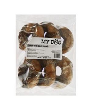 Levně Pochoutka Donut s kachním masem 12,5cm/6ks