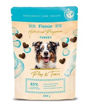 Levně Pochoutka Fitmin NP Play and Train Turkey 400g