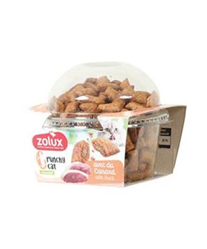 Levně Pochoutka kočka CRUNCHY Kachna Zolux 80g