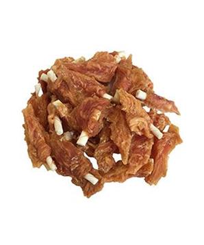 Levně Pochoutka Kuřecí filety na tyčce buvolí kůže 6cm/250g