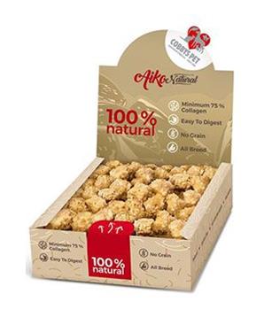 Pochoutka pes Ball s kolagenem a plícemi 