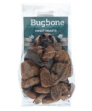 Levně Pochoutka pes Bugbone Sweethearts s hmyzem 24x7,5g