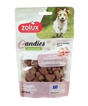 Levně Pochoutka pes CANDIES Mini srdíčka vápník Zolux 150g