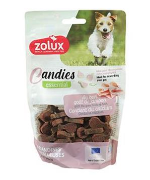 Levně Pochoutka pes CANDIES Minišunka kost vápník Zolux 150g