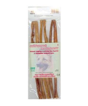 Levně Pochoutka pes sušená Střívkové makarony 25cm