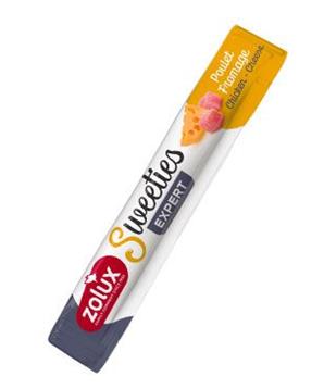 Levně Pochoutka pes SWEETIES kuře+sýr krém.tyčinka 14g Zolux
