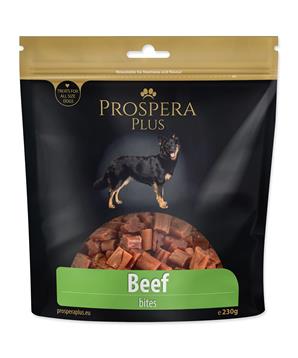 Levně Pochoutka PROSPERA Plus kousky z hovězího masa 230g