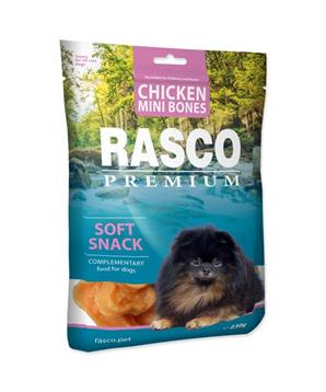Levně Pochoutka RASCO Premium mini kosti z kuřecího masa 230 g