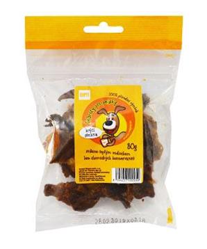Levně Pochoutka sušená MAPES krůtí stehna 80g