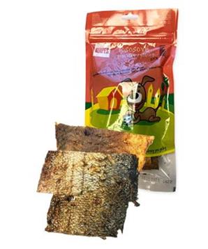 Levně Pochoutka sušená MAPES lososové placičky 100g