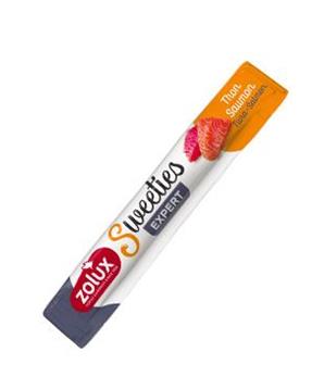 Levně Pochoutka SWEETIES Tuňák+losos krémová tyčinka 14 g