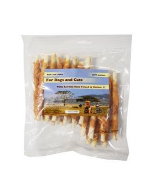 Levně Pochoutka Tyčinka z buvolí kůže s kuřecím masem 250g