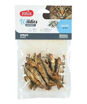Levně Pochoutka WILDIES šproty celé sušené Zolux 50g