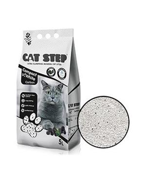 Levně Podestýlka Cat Step Compact White Carbon 4,2kg/5l