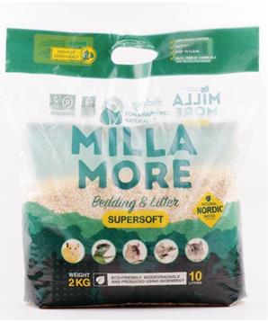 Levně Podestýlka hlod. štěpky osika MillaMore Supersoft 10l/2kg