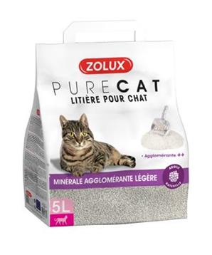 Levně Podestýlka PURECAT premium light clumping 5l Zolux
