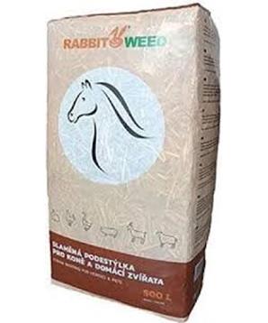 Levně Podestýlka slaměná pro koně RabWeed 500l