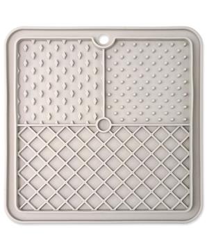 Levně Podložka EPIC PET Lick & Snack lízací čtverec světle šedý 20 x 20cm