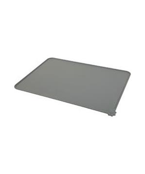 Levně Podložka hladká SILICONE pod misku, šedá M Zolux šedá M - 1 ks