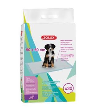 Levně Podložka štěně 90x60cm ultra absorbent bal 30ks Zolux